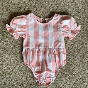 Ivy City Co. Baby Mia Gingham Romper